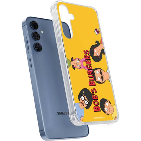 Bobs Burgers Stare Galaxy A35 5G Clear Case